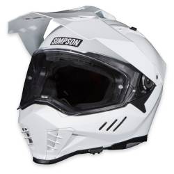 Simpson Motorcycle - Simpson Motorcycle XB1XL Xcursion Bandit X-Large Motorcycle Helmet Gloss White - Image 1