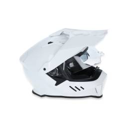Simpson Motorcycle - Simpson Motorcycle XB12X Xcursion Bandit 2X-Large Motorcycle Helmet Gloss White - Image 6