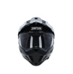 Simpson Motorcycle - Simpson Motorcycle XB2SM Xcursion Bandit Small Motorcycle Helmet Gloss Black - Image 4