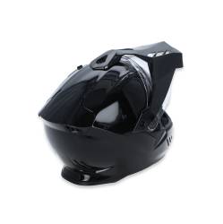 Simpson Motorcycle - Simpson Motorcycle XB2MD Xcursion Bandit Medium Motorcycle Helmet Gloss Black - Image 7