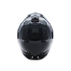 Simpson Motorcycle - Simpson Motorcycle XB22X Xcursion Bandit 2X-Large Motorcycle Helmet Gloss Black - Image 6