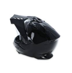 Simpson Motorcycle - Simpson Motorcycle XB2LG Xcursion Bandit Large Motorcycle Helmet Gloss Black - Image 5