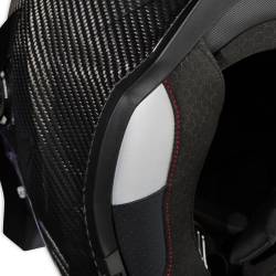 Simpson Motorcycle - Simpson Motorcycle XBCMD Xcursion Bandit Medium Motorcycle Helmet Carbon Fiber - Image 9