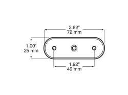 Peterson - Peterson B168-18 Clearance Light Grommet - Image 2