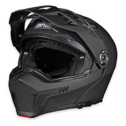 Simpson Motorcycle - Simpson Motorcycle JB3LG Journey Bandit Large Motorcycle Helmet Flat Black - Image 2