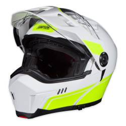 Simpson Motorcycle - Simpson Motorcycle JBDWY2X Journey Bandit 2X-Large Motorcycle Helmet White - Image 2