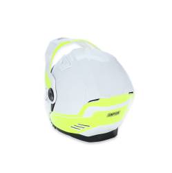 Simpson Motorcycle - Simpson Motorcycle JBDWYXL Journey Bandit X-Large Motorcycle Helmet Yellow/White - Image 9