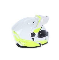 Simpson Motorcycle - Simpson Motorcycle JBDWYMD Journey Bandit Medium Motorcycle Helmet Yellow/White - Image 7