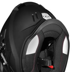 Simpson Motorcycle - Simpson Motorcycle XB3MD Xcursion Bandit Medium Motorcycle Helmet Flat Black - Image 9