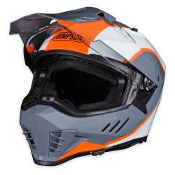 Simpson Motorcycle - Simpson Motorcycle XBBAOWSM Xcursion Bandit Small Motorcycle Helmet BC Orange - Image 2