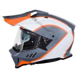 Simpson Motorcycle - Simpson Motorcycle XBBAOW2X Xcursion Bandit 2X-Large Motorcycle Helmet BC Orange - Image 6