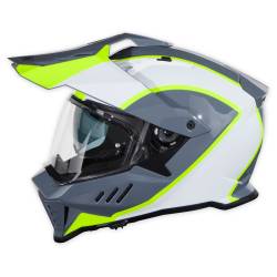 Simpson Motorcycle - Simpson Motorcycle XBBGWYMD Xcursion Bandit Medium Motorcycle Helmet BC Yellow - Image 6
