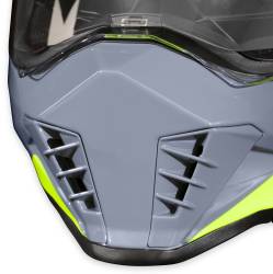 Simpson Motorcycle - Simpson Motorcycle XBBGWYSM Xcursion Bandit Small Motorcycle Helmet BC Yellow - Image 9