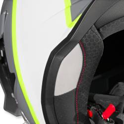 Simpson Motorcycle - Simpson Motorcycle XBBGWYLG Xcursion Bandit Large Motorcycle Helmet BC Yellow - Image 8