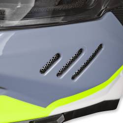 Simpson Motorcycle - Simpson Motorcycle XBBGWY2X Xcursion Bandit 2X-Large Motorcycle Helmet BC Yellow - Image 10