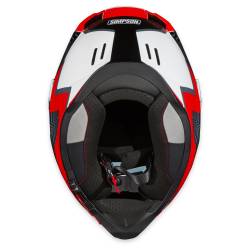 Simpson Motorcycle - Simpson Motorcycle XBMWRGLG Xcursion Bandit Large Motorcycle Helmet Mojave Red - Image 8