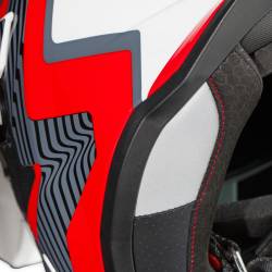 Simpson Motorcycle - Simpson Motorcycle XBMWRGLG Xcursion Bandit Large Motorcycle Helmet Mojave Red - Image 9