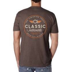 Classic Instruments - Classic Instruments CIAP-TSDBCM2XL T-Shirt 2XL Brown - Image 1