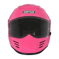 Simpson Motorcycle - Simpson Motorcycle SPBBARB2X Speed Bandit 2X-Large Motorcycle Helmet Pink - Image 2