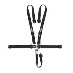 Simpson Safety - Simpson 29083BKX 5-Point Racing Safety Harness Black 16.1 Pull-Down Design - Image 1