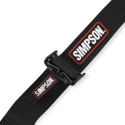 Simpson Safety - Simpson 29083BKX 5-Point Racing Safety Harness Black 16.1 Pull-Down Design - Image 6