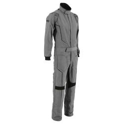 Simpson Safety - Simpson Safety HX05321 Racing Suit Helix Grey Large - Image 3