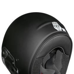 Simpson Motorcycle - Simpson Motorcycle OB33LG Outlaw Bandit 3 Large Motorcycle Helmet Flat Black - Image 2
