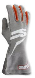 Simpson Safety - Simpson Safety ASAMD Racing Gloves Medium Alloy SFI 3.3/5 - Image 2
