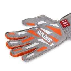 Simpson Safety - Simpson Safety ASAMD Racing Gloves Medium Alloy SFI 3.3/5 - Image 5