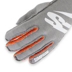 Simpson Safety - Simpson Safety ASASM LTS AIRSPEED Small ALLOY Racing Gloves - Image 6