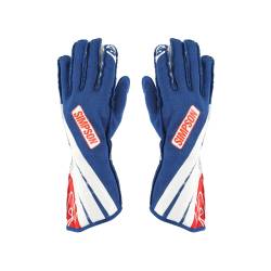 Simpson Safety - Simpson Safety SCNLG Racing Gloves Large Navy SFI 3.3/5 - Image 4