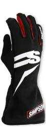 Simpson Safety - Simpson Safety ASKLG Airspeed Nomex Driving Gloves Black Red White 3.3/5 Large - Image 4