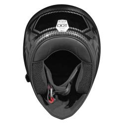 Simpson Motorcycle - Simpson Motorcycle OB3UNKLG Outlaw Bandit 3 Large Motorcycle Helmet Carbon Fiber - Image 5