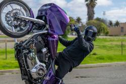 Simpson Motorcycle - Simpson Motorcycle OB3UNKMD Outlaw Bandit 3 Medium Motorcycle Helmet Carbon - Image 9