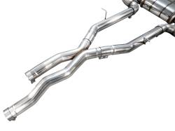 AWE Tuning - AWE Tuning 3820-11301 Non-Resonated Exhaust Mid-Pipes for 20-24 BMW X3 - Image 2