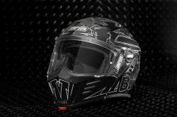 Simpson Motorcycle - Simpson Motorcycle M5983MD Mod Bandit Medium Motorcycle Helmet Forged Carbon - Image 7