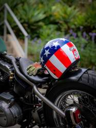 Simpson Motorcycle - Simpson Motorcycle CHOP69LG Chopper Large Motorcycle Helmet EZ USA - Image 8