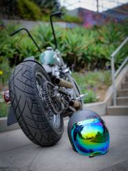 Simpson Motorcycle - Simpson Motorcycle CHOPEWSM Chopper Small Motorcycle Helmet Elwood - Image 10