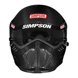 Simpson Safety - Simpson Safety 929002C Kingsnake SA2025 Medium Racing Helmet Carbon Fiber - Image 2