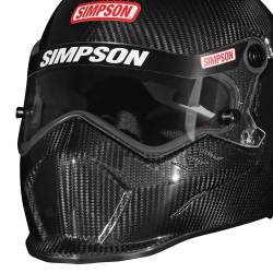 Simpson Safety - Simpson Safety 929004C Kingsnake SA2025 X-Large Racing Helmet-Carbon Fiber - Image 8