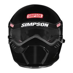 Simpson Safety - Simpson Safety 9290012 Kingsnake SA2025 Small Racing Helmet Gloss Black - Image 2