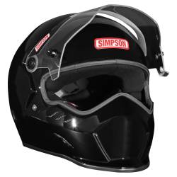 Simpson Safety - Simpson Safety 9290012 Kingsnake SA2025 Small Racing Helmet Gloss Black - Image 4