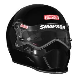 Simpson Safety - Simpson Safety 9290022 Kingsnake SA2025 Medium Racing Helmet Gloss Black - Image 3