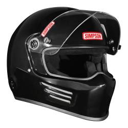 Simpson Safety - Simpson Safety 9200032 Bandit SA2025 Large Racing Helmet Gloss Black - Image 4