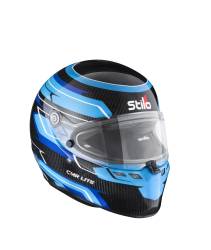 Stilo - Stilo AA0821AH5P54DBLU ST6 Karting X-Small Karting Helmet Carbon Fiber/Blue - Image 1