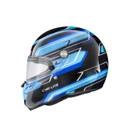 Stilo - Stilo AA0821AH5P53DBLU ST6 Karting XX-Small Karting Helmet Carbon Fiber/Blue - Image 6