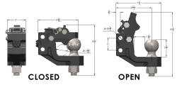 BulletProof Hitches - BulletProof Hitches BPOSPINTLE Trailer Hitch Pintle Hook Mount - Image 3