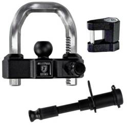 BulletProof Hitches - BulletProof Hitches BPBLACKLOCKSET Trailer Hitch Latch Lock - Image 2