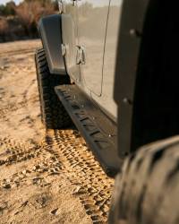Asfir 4x4 - Asfir 4x4 541350 Step Nerf Bar Kit Rock Sliders for 20+ Jeep Gladiator JT - Image 5