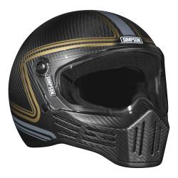 Simpson Motorcycle - Simpson Motorcycle M30SLIPC2X M30 Bandit 2X-Large Motorcycle Helmet Carbon Fiber - Image 3